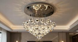 modern high ceiling chandeliers