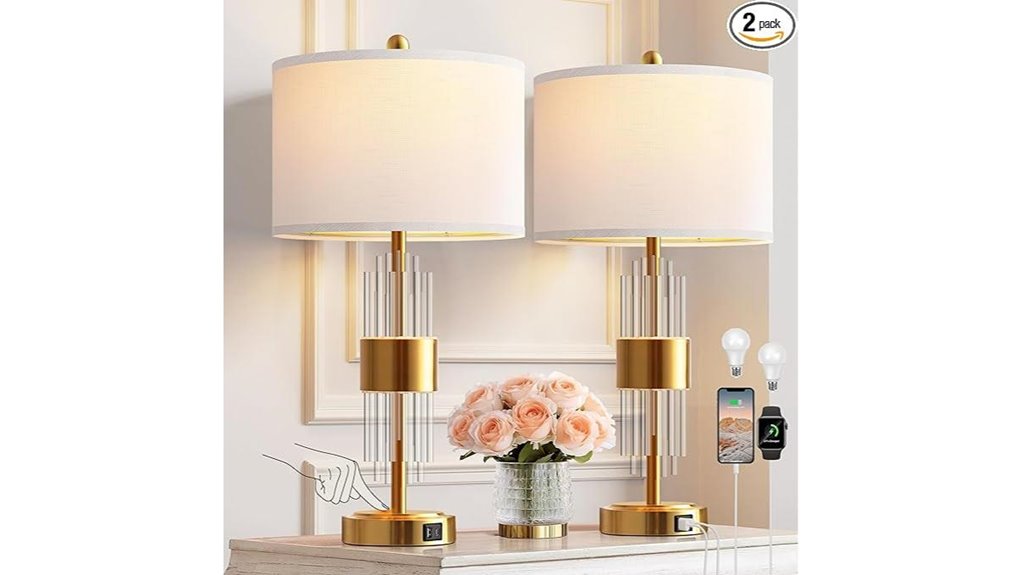 modern lamps with usb