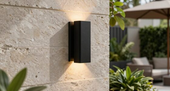 modern luxury outdoor sconces
