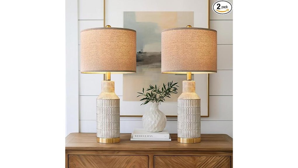 modern white ceramic lamps
