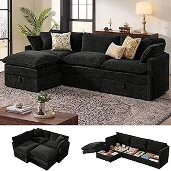 modular sofa with storage