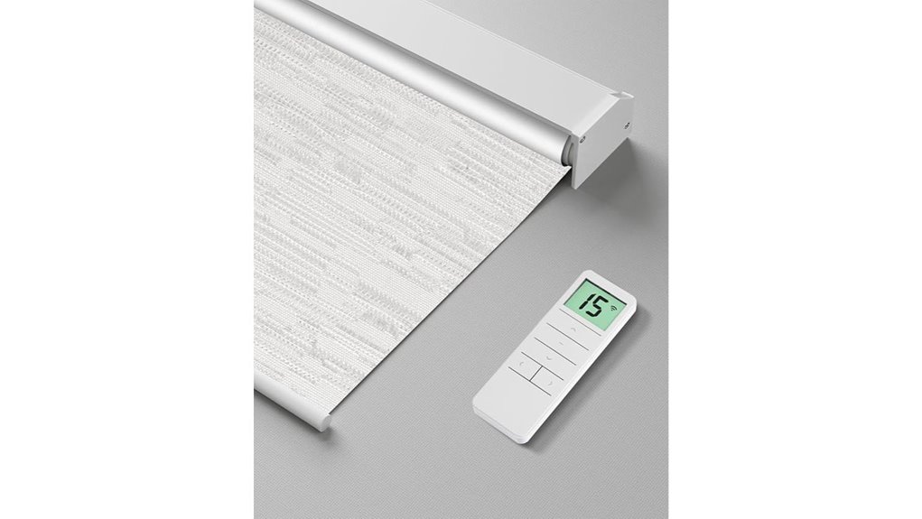 motorized blackout roller shade