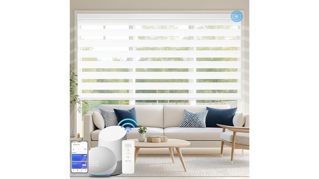 motorized blackout zebra blinds
