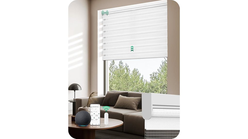 motorized zebra shades with remote