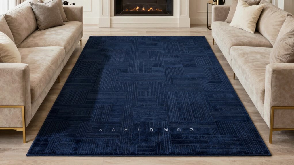 neutral colors highlight rugs