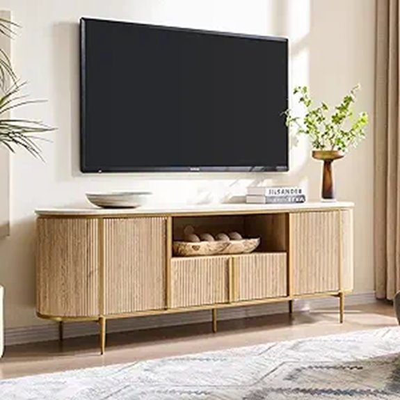 okd 70 fluted tv stand