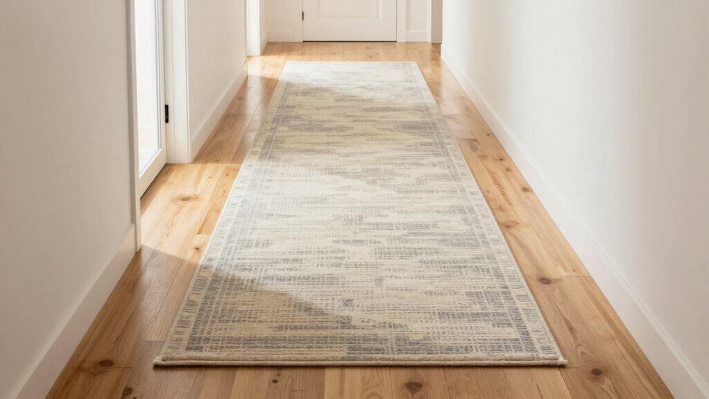 optimal hallway rug sizing