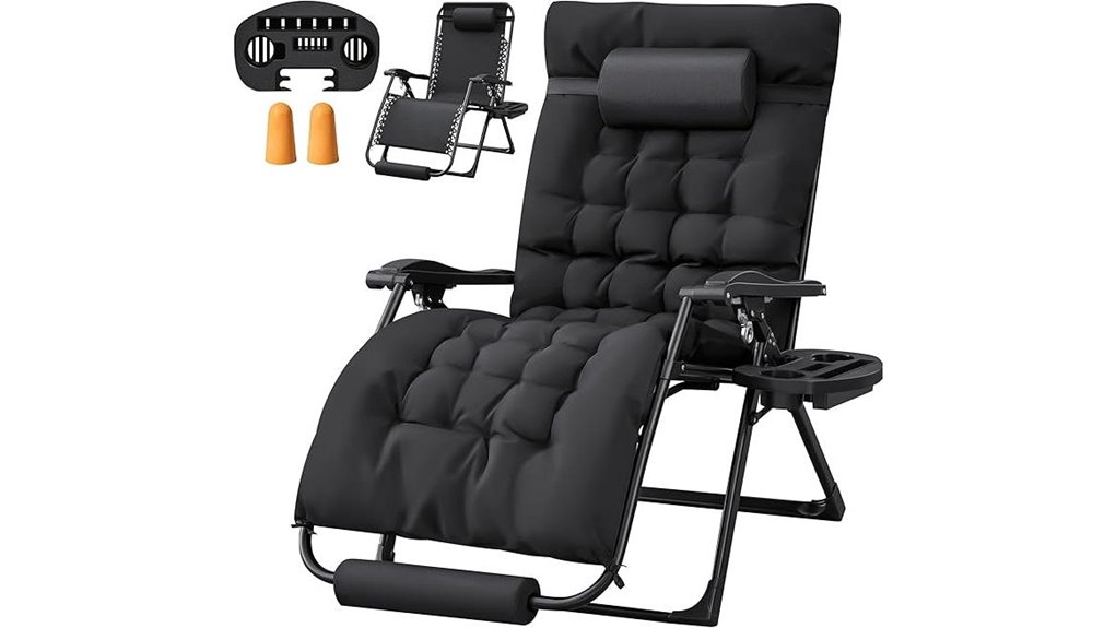 oversized zero gravity recliner