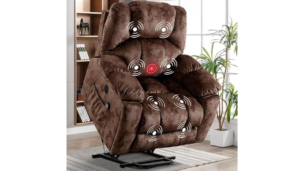 power recliner with massage