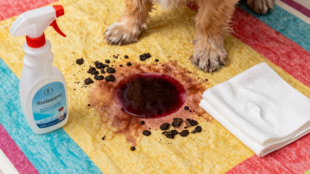 pre treat mud stains promptly