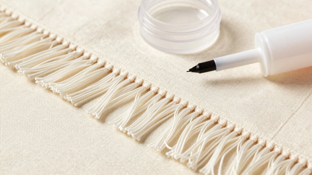 prevent fraying with reinforcement