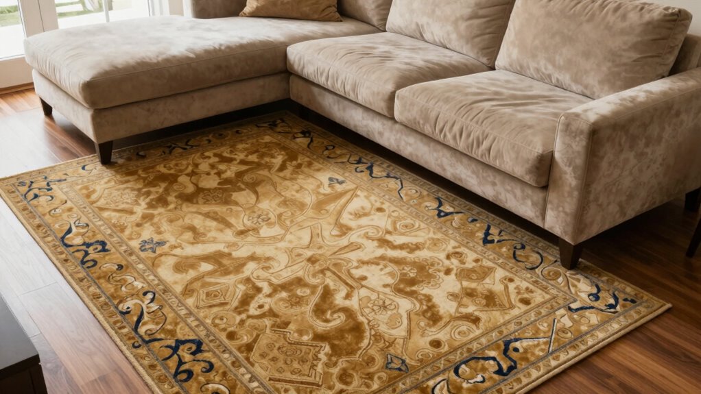 proper rug placement tips