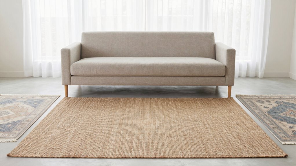 proper rug size and placement