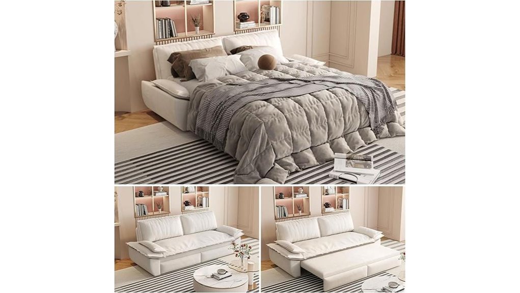 queen size velvet sofa