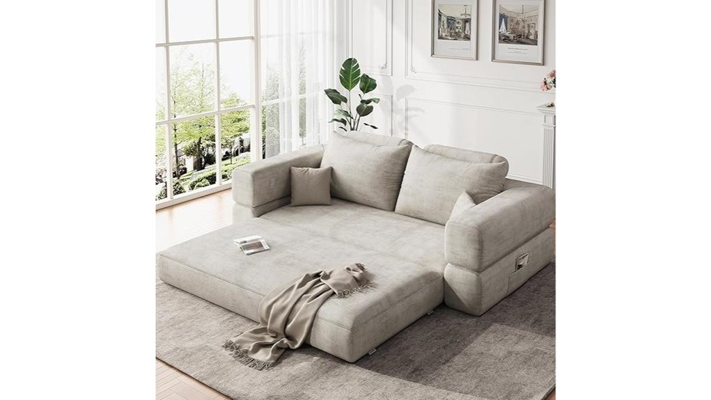 queen sized convertible sofa