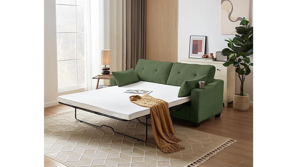 queen sleeper with usb