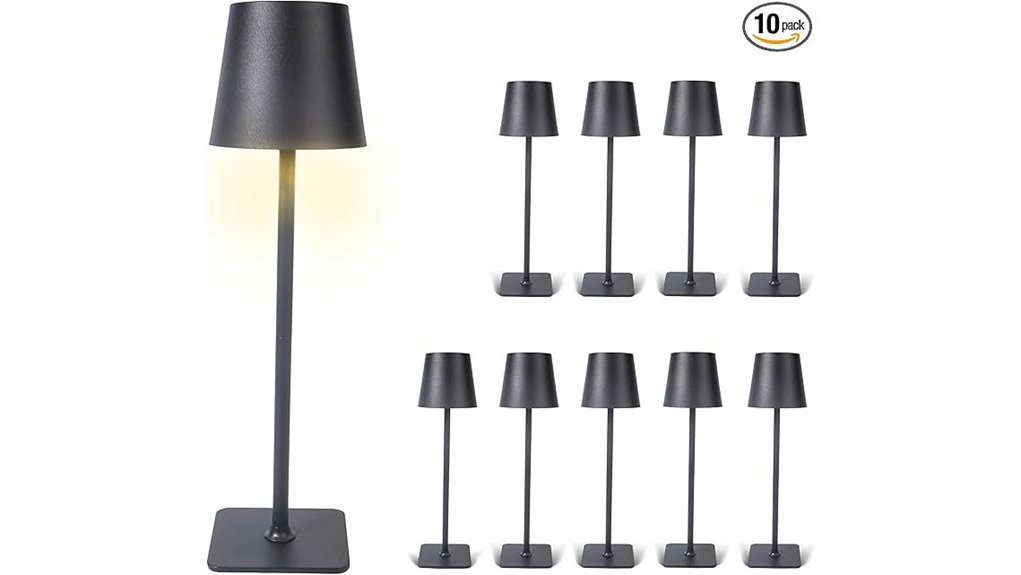 rechargeable led table lamps