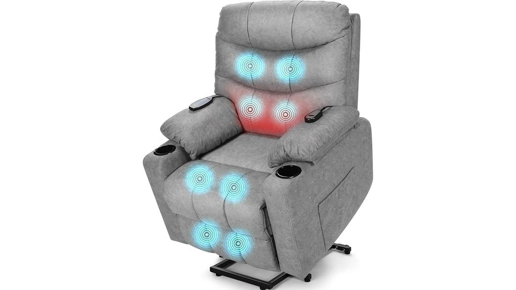 recliner with massage