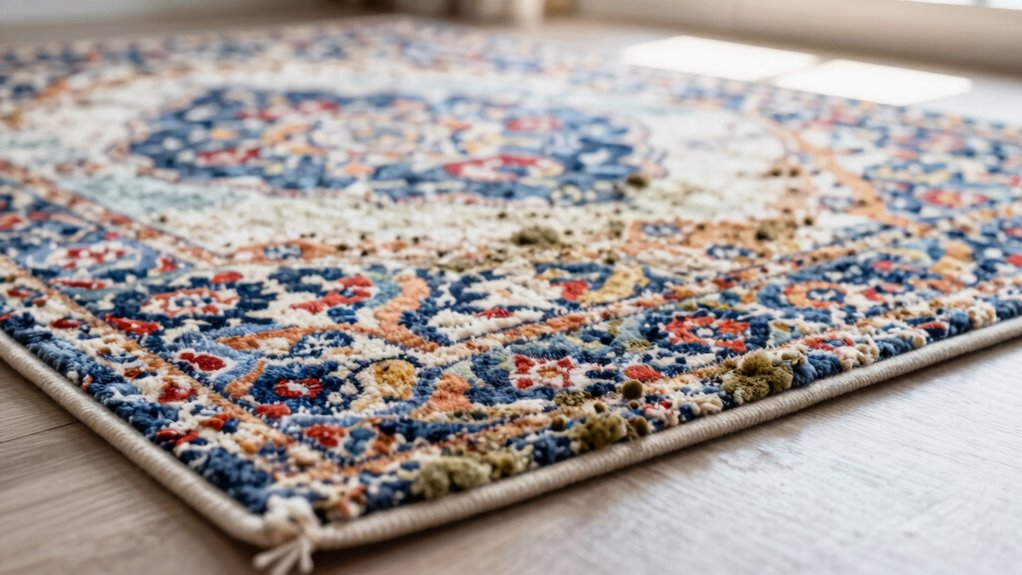 regular rug cleaning and inspection