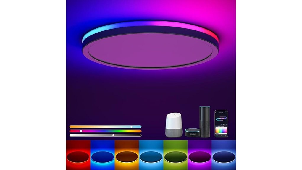 rgb ceiling light compatibility