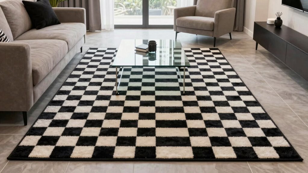 room specific rug styling