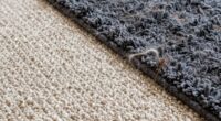 rug material and hair retention