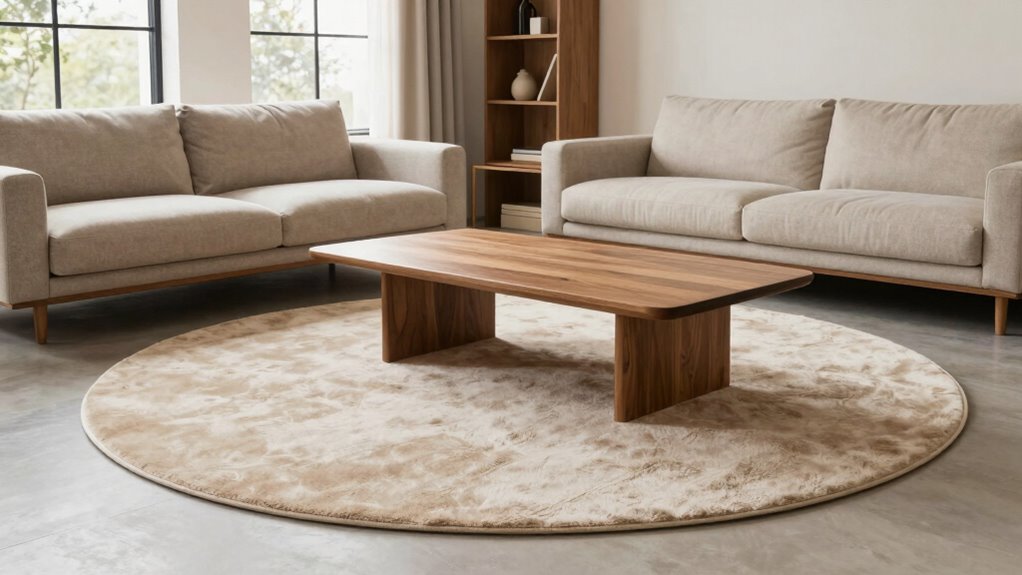 rug shapes improve room layout