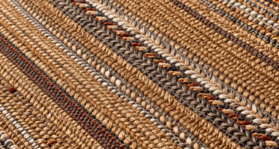 rug structure warp weft