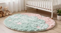 safe plush nursery rugs