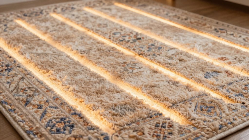 safe rug heat practices