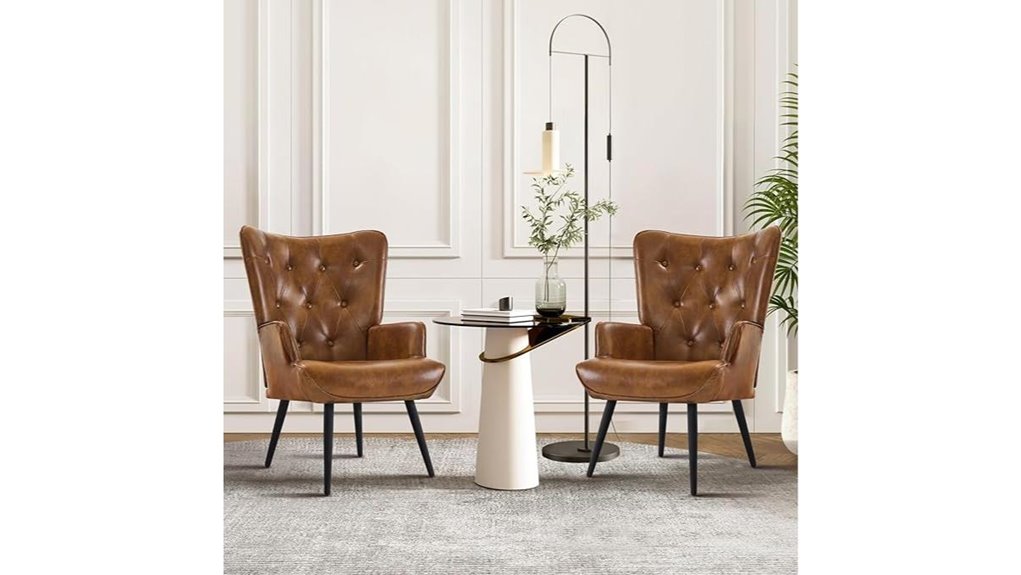 set of two accent chairs