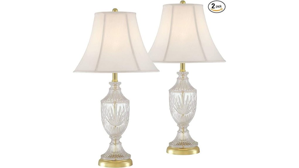 set of two lamps