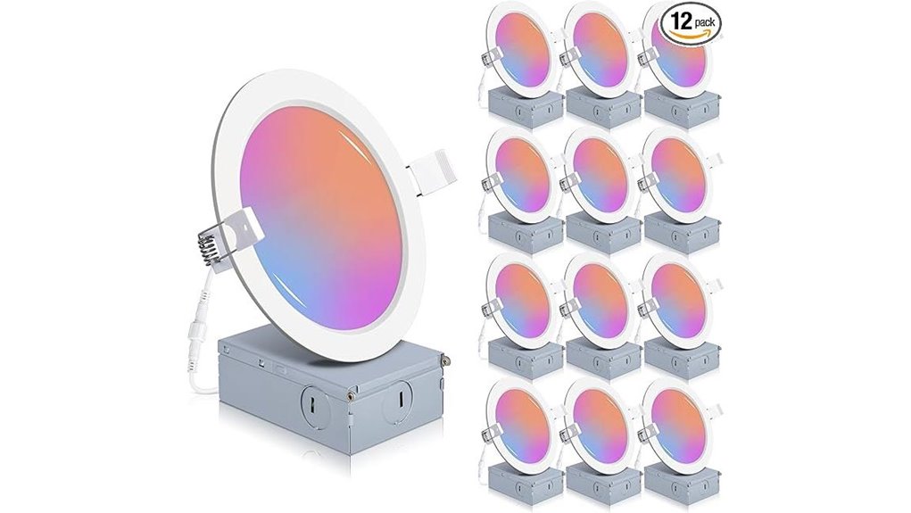 six inch led recessed lights