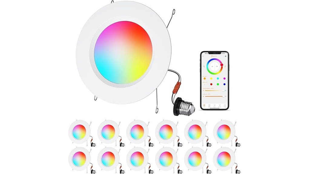 smart color changing can lights
