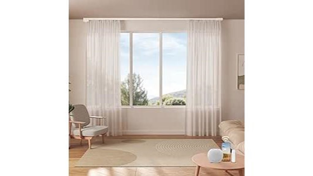 smart curtain track system