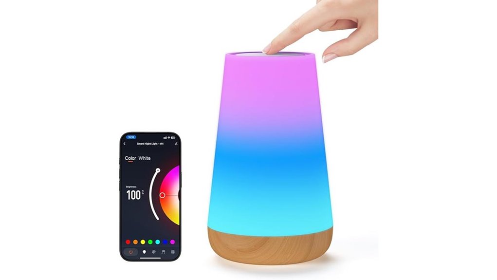 smart dimmable night light