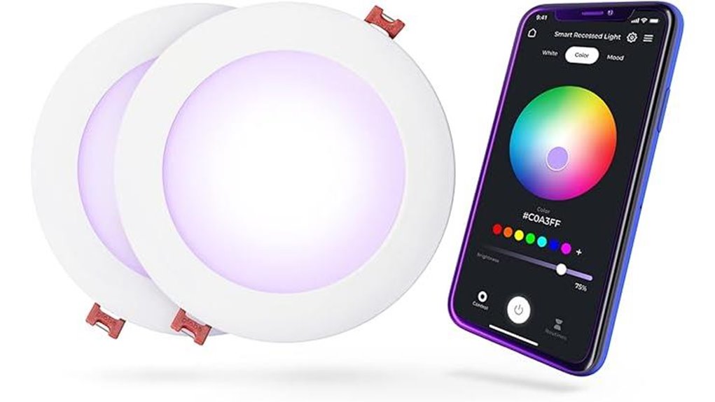 smart led recessed lighting