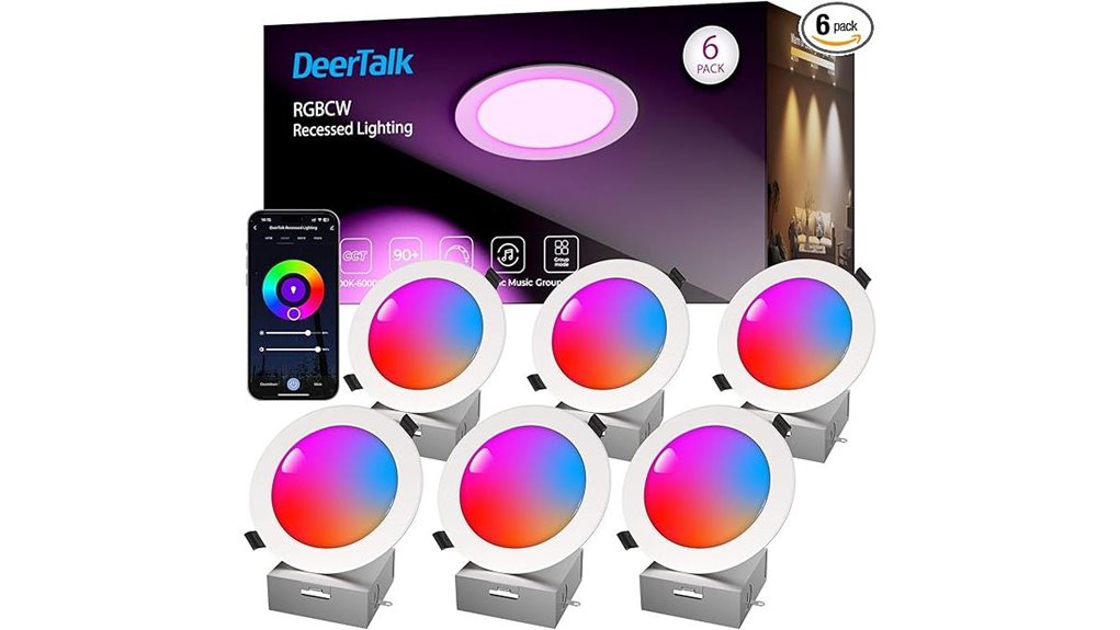 smart led recessed lighting