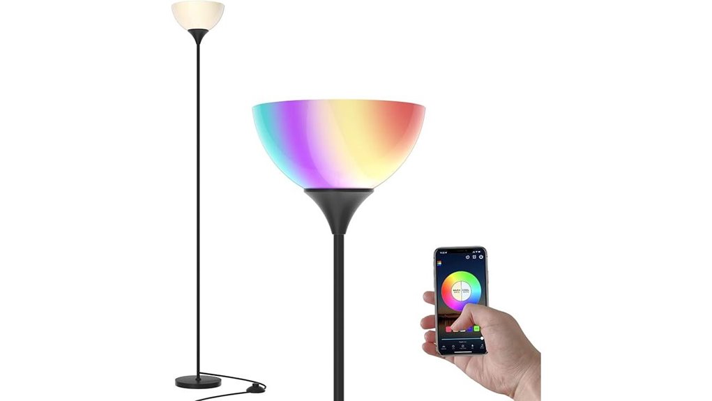 smart rgb floor lamp