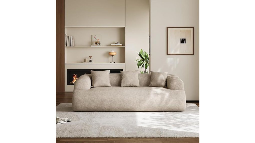 soft chenille cloud couch