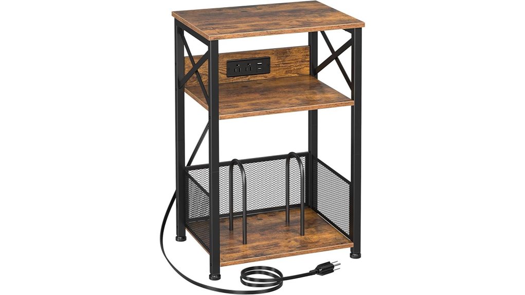 stylish record player stand