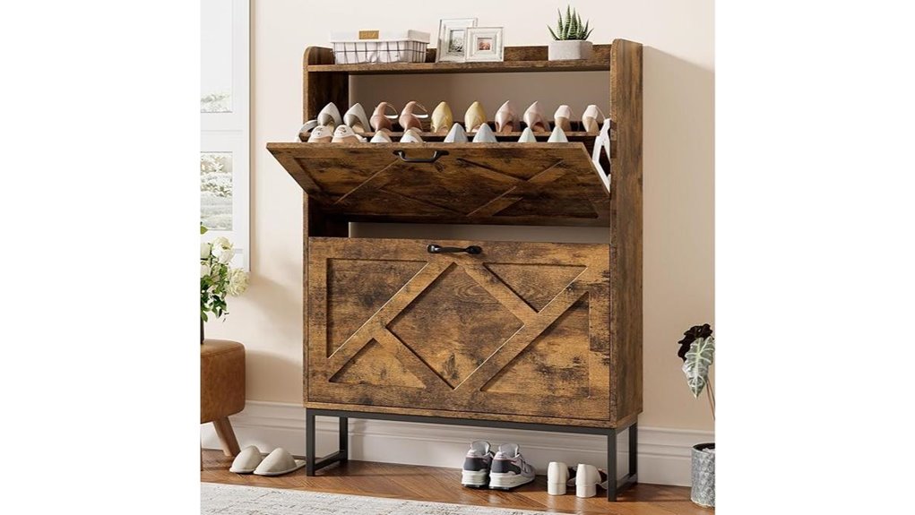 stylish shoe storage unit