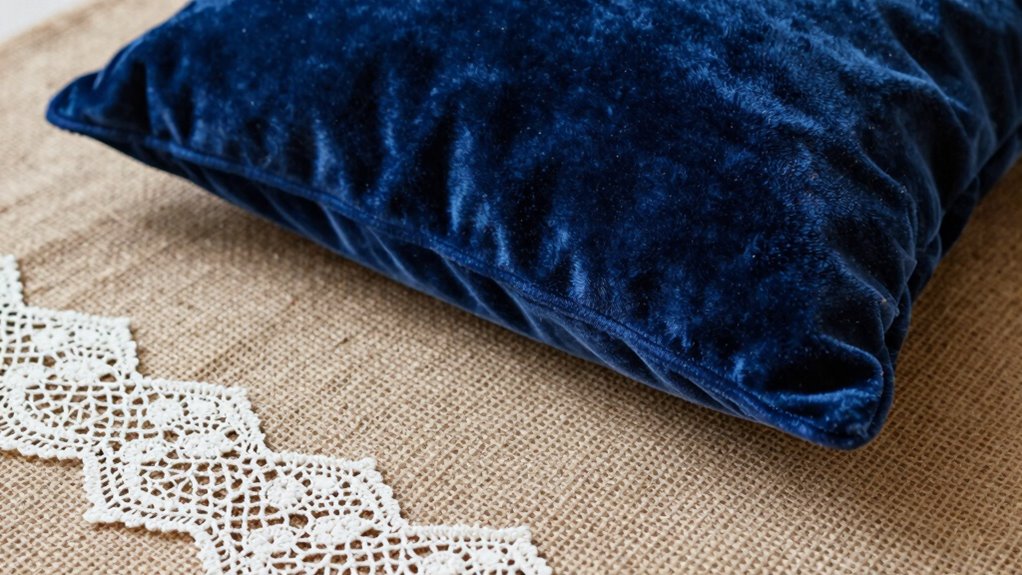 subtle textured contrast layering