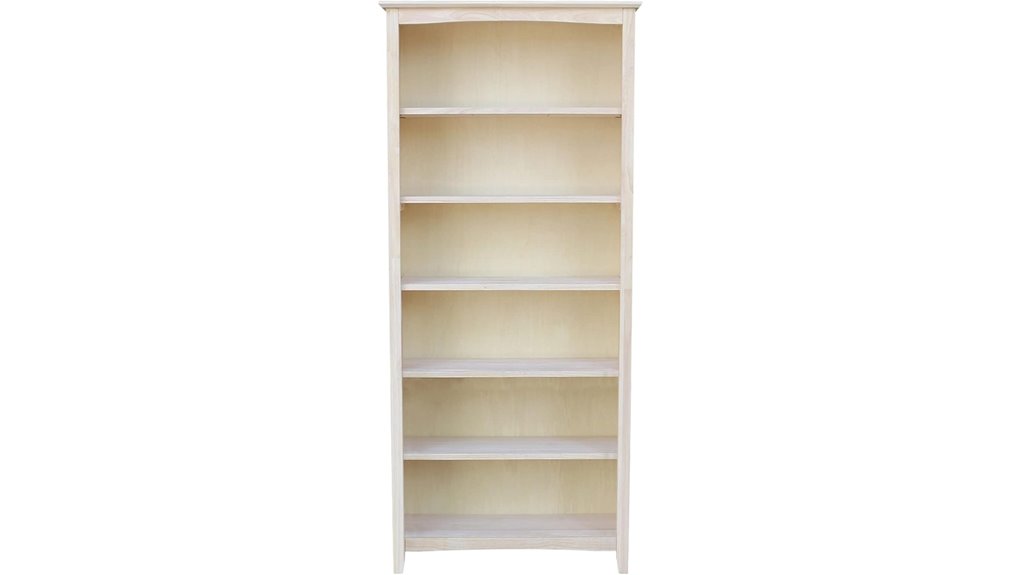 tall shaker style bookcase