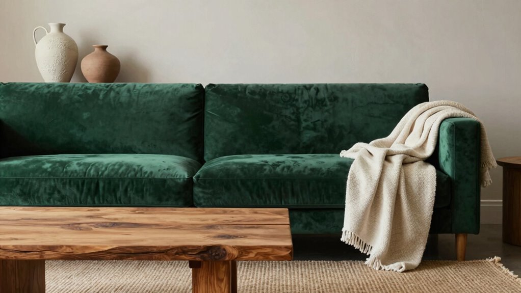 texture choices based on room size