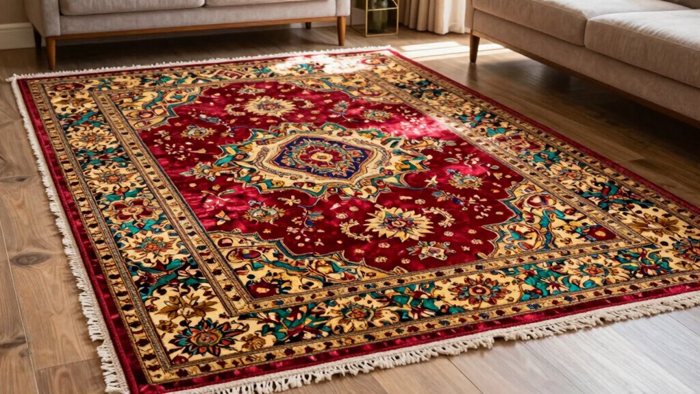 top 15 silk rug listings