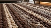 top braided wool rugs