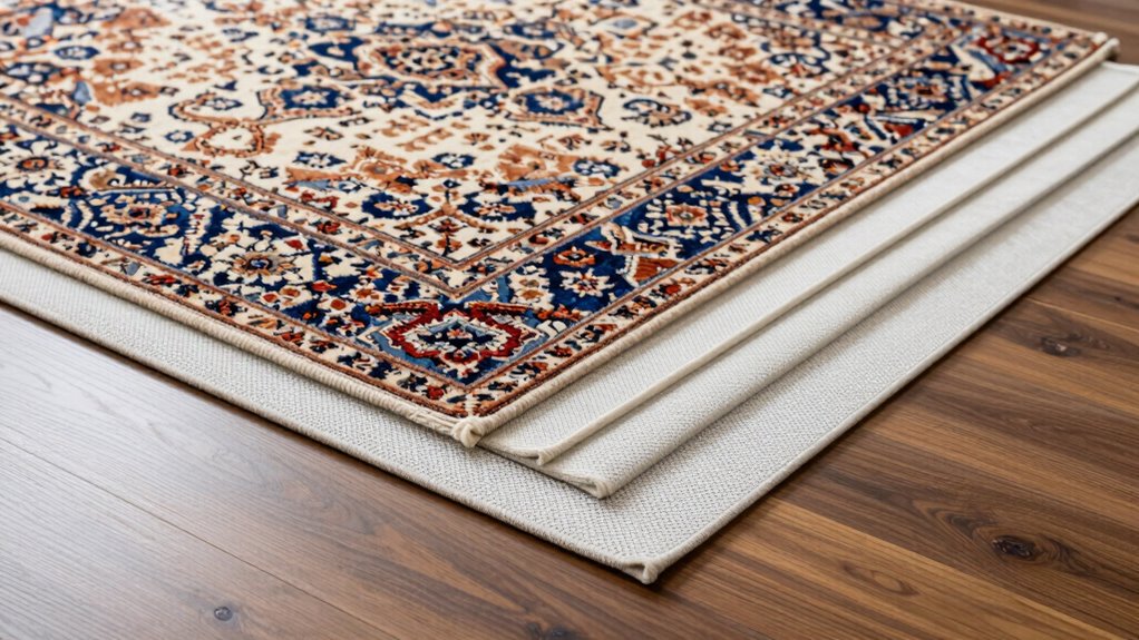 top breathable rug pads