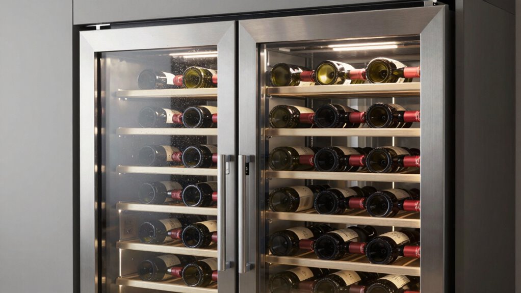 top dual zone wine fridges