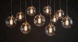 top glass globe pendant lights